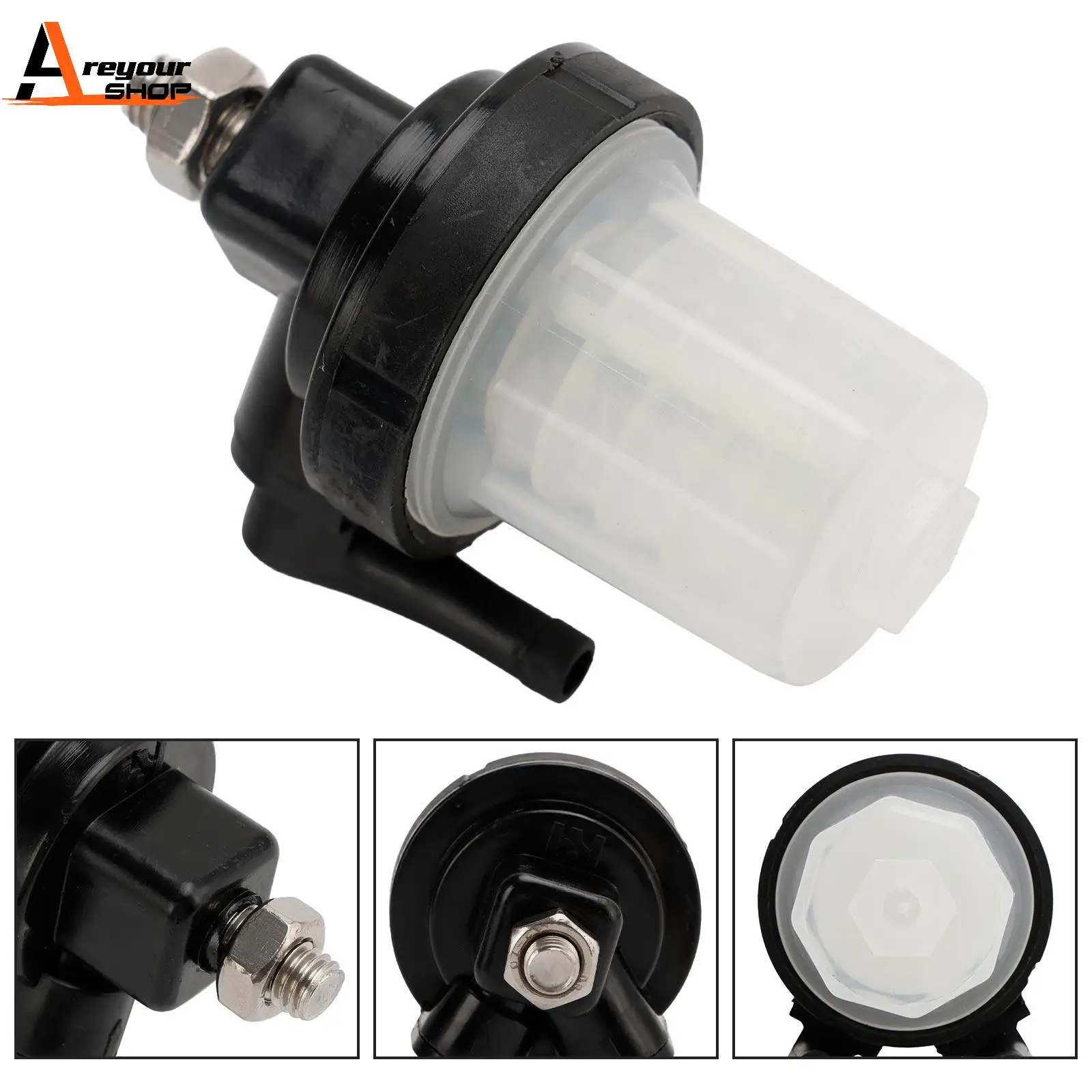 Areyourshop Fuel Filter for YAMAHA Outboard Motor 2 stroke 5-90HP 4T F9.9-F50 61N-24560