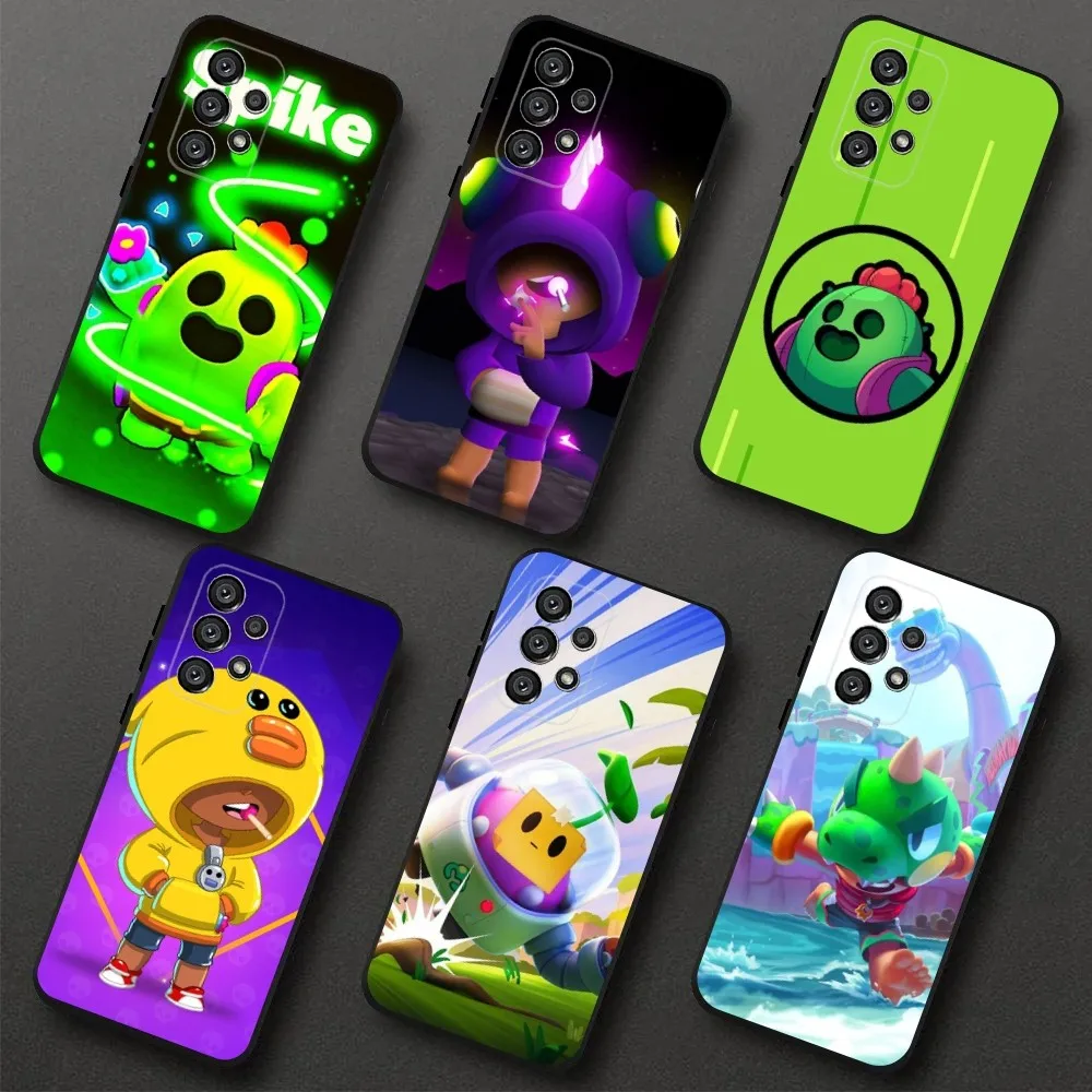 Games S-Stars Leons Phone Case For Samsung Galaxy A20,A21s,A22,A31,A32,A52,A53,A72,73,A80,A91 Soft Black Cover