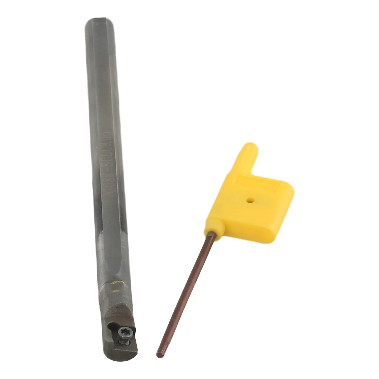 Turning Tool Holder Shock Tool Holder 1 * Wrench 125mm High-quality Materials Solid Anti-vibration For C08K-SCLCR06