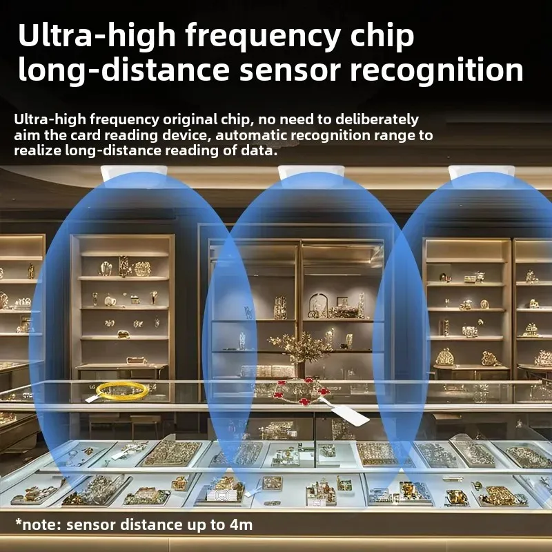 Adhesive PET Coated Paper RFID 860-960MHz UHF Label Tag Disposable 6C Wet Inlay RFID Tag Sticker with Free Sample Printable