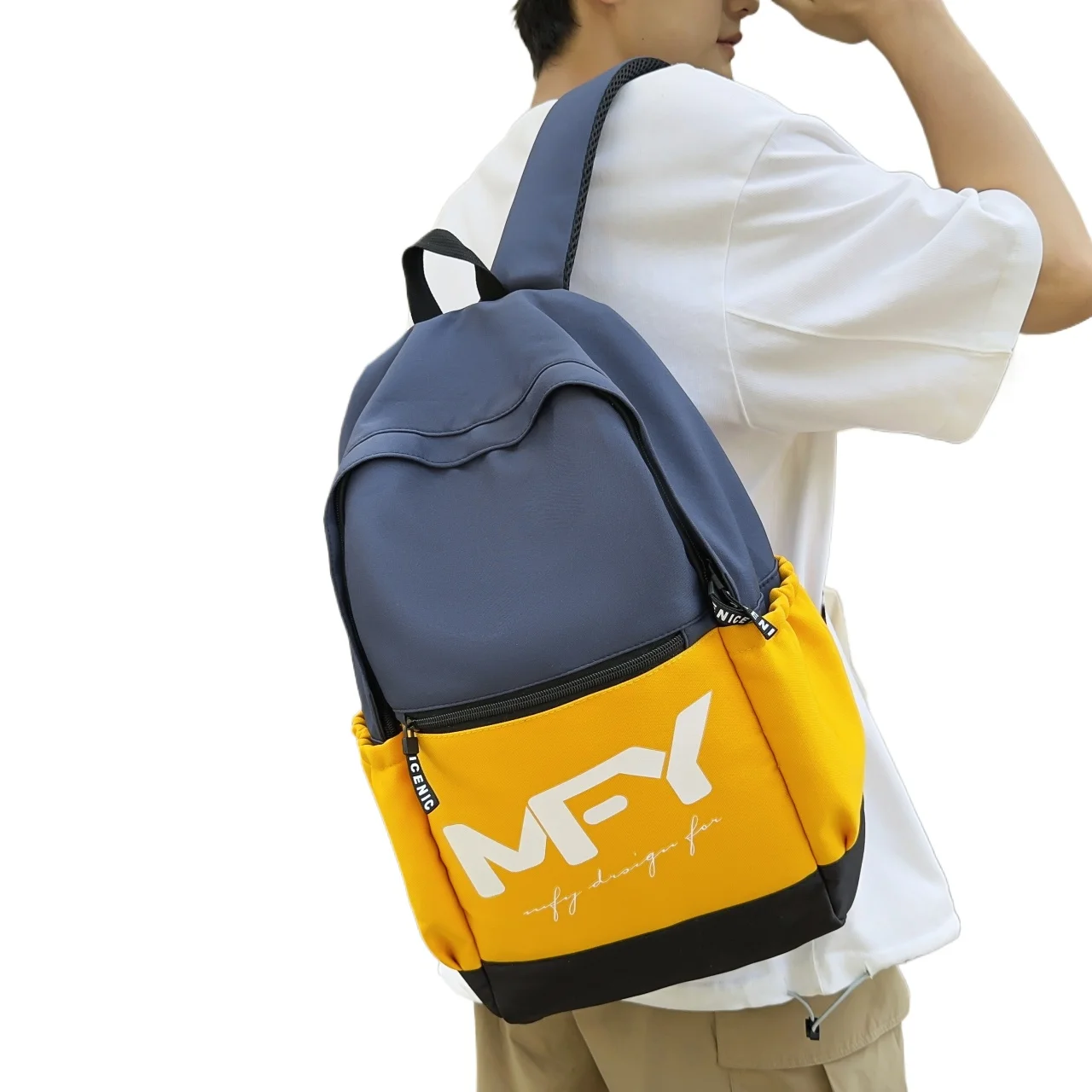 

Men's backpack Oxford waterproof campus backpack Business computer bag Leisure travel bag High school student backpack