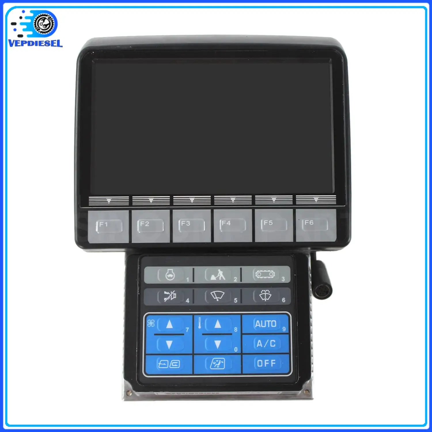 1pc Monitor Panel 7835-31-9002 7835-31-3004 7835-31-3006 For Komatsu PC120-8 PC120LC-8 PC130-8 PC88MR-8 Excavator Accessories