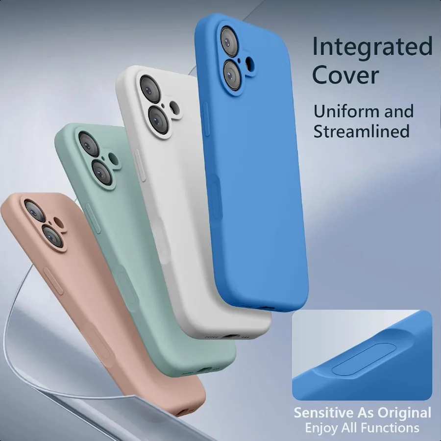 Magnetic for iPhone 17 Case Compatible with MagSafe [Integrated Silicone Camera Control Button] [Camera Protection] AntiScratch