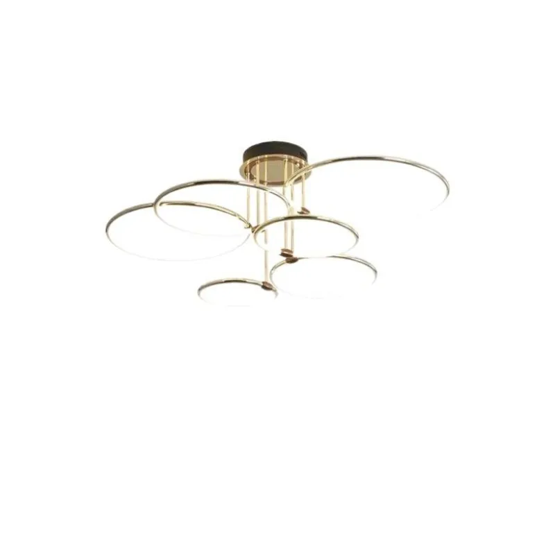 Postmodernistyczne luksusowe oświetlenie do salonu, jadalni, lampa wisząca, designerskie, kreatywne oświetlenie barowe, okrągłe oprawy oświetleniowe do sypialni