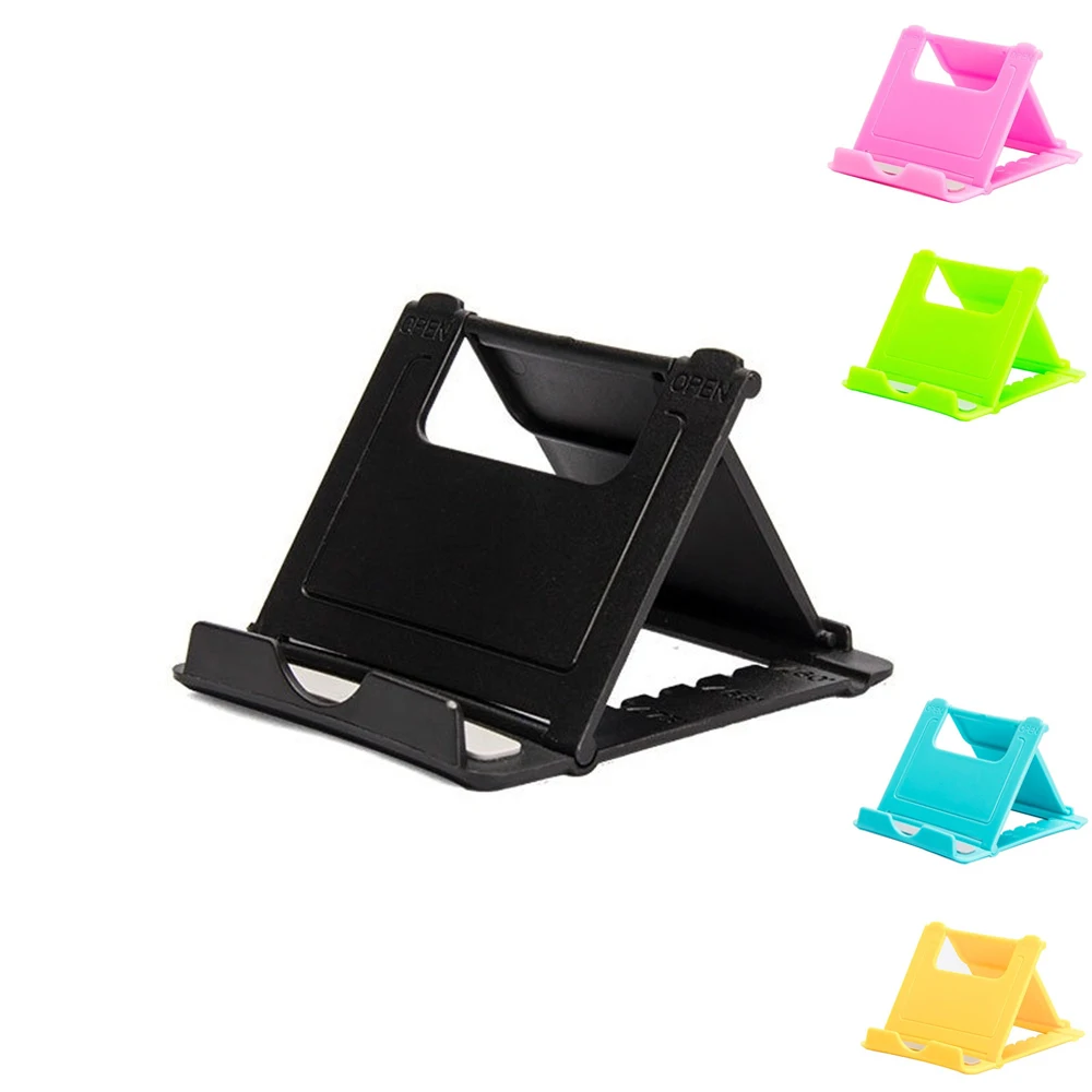 

Desktop Lazy Mobile Phone Bracket Tablet Foldable Holder Universal Phone Desk Stand Folding Protable Cell Phone Holder For iPad