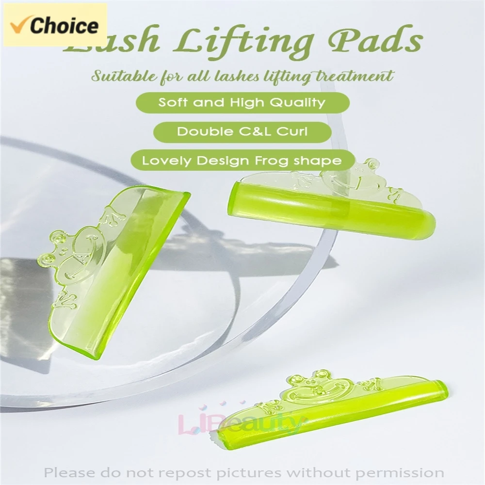 Libeauty 4 Pairs Silicone L&C Curling Lash Lift Pads Eyelash Perm Rods 3D Lifting Eyelash Curler Makeup Tools & Accessories