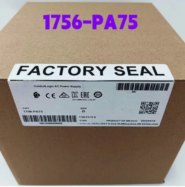 

Brand New Original 1756-PA75 PLC Industrial AC Power Supply Fast Delivey