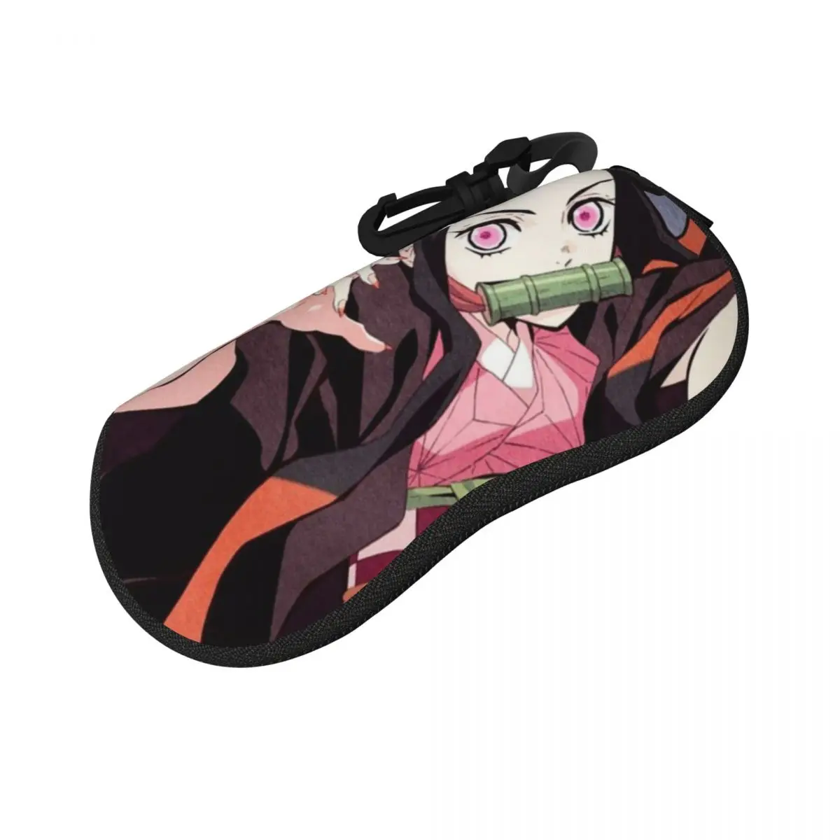 

Kimetsu No Yaiba Demon Slayer Shell Glasses Case Portable Sunglasses Box Women Men Soft Eyeglasses Bag Pouch