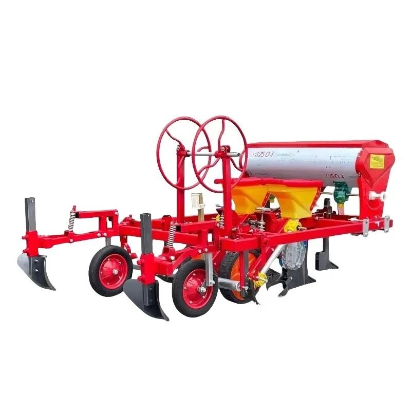 Multifunctional Farm Machine for Rotary Tillage, Fertilization, Soil Spraying, Film Covering & Drip Tape Laying