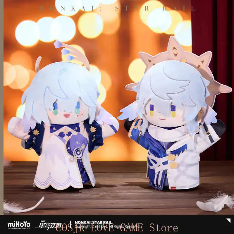 

Official Game Honkai Star Rail Sunday Robin Jingyuan Plush Hand Puppet Finger Accessories Figurines Anime Character Props