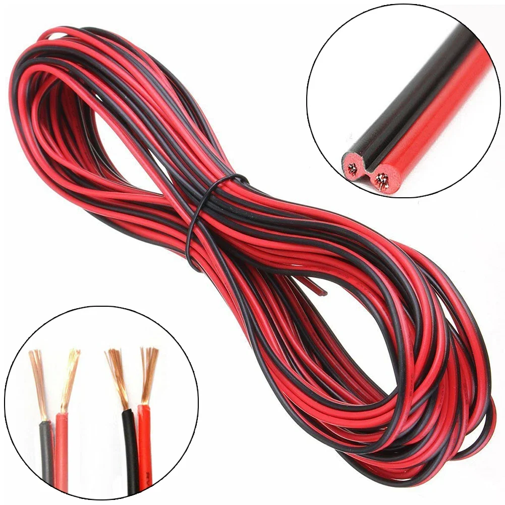Instalación conveniente Accesorios de iluminación Cable de extensión Tira de luz LED Conexión monocromática Cable de altavoz rojo