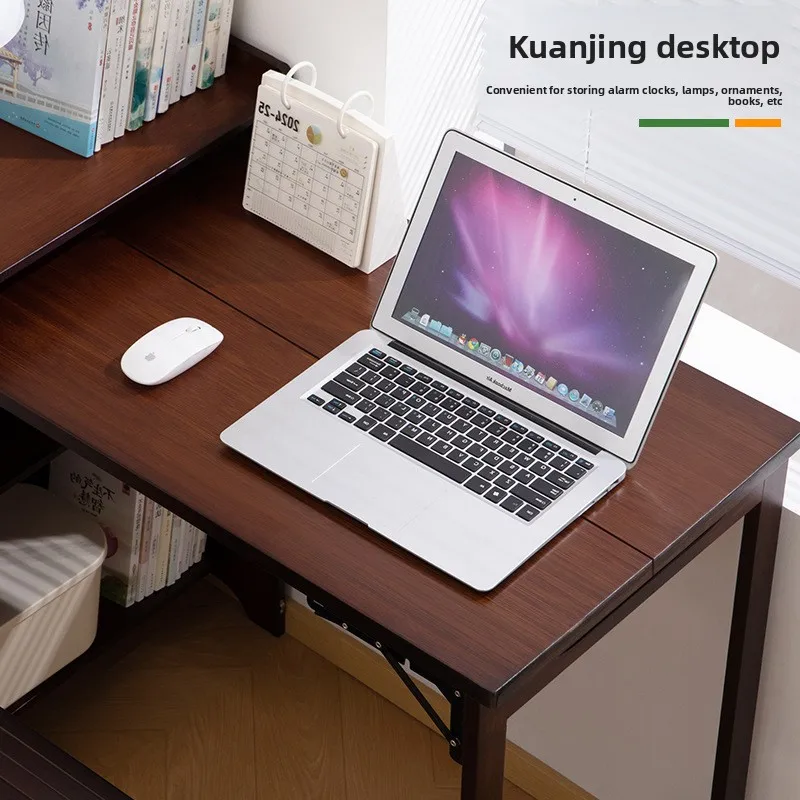 Escritorio plegable para niños, mesa de estudio, mesa de ordenador, mesa de escritura para el hogar para estudiantes, mesita de noche pequeña para tareas