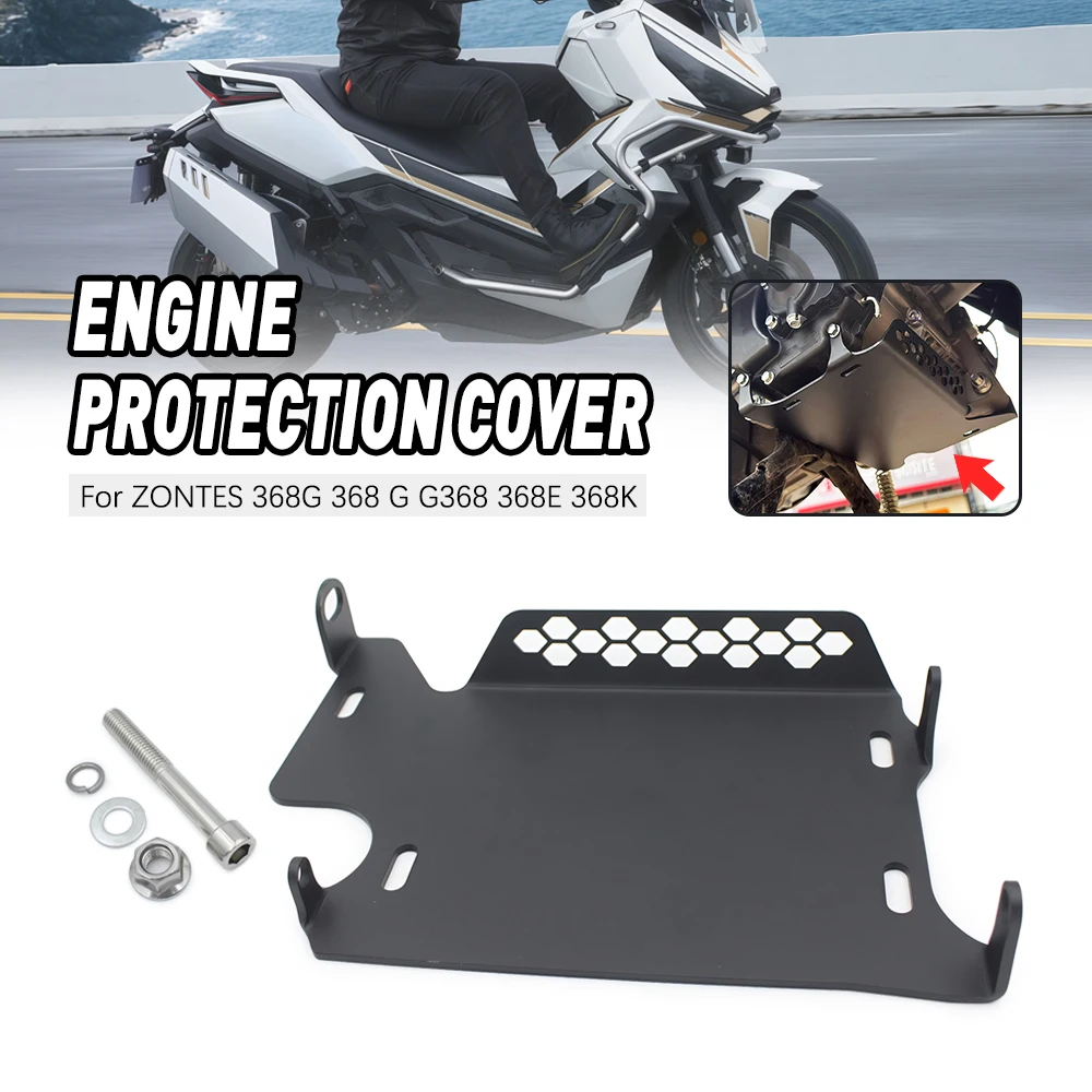 

Motorcycle Accessories Engine Protection Cover Chassis Guard Skid Plate Belly Pan Protector For ZONTES 368G 368 G G368 368E 368K