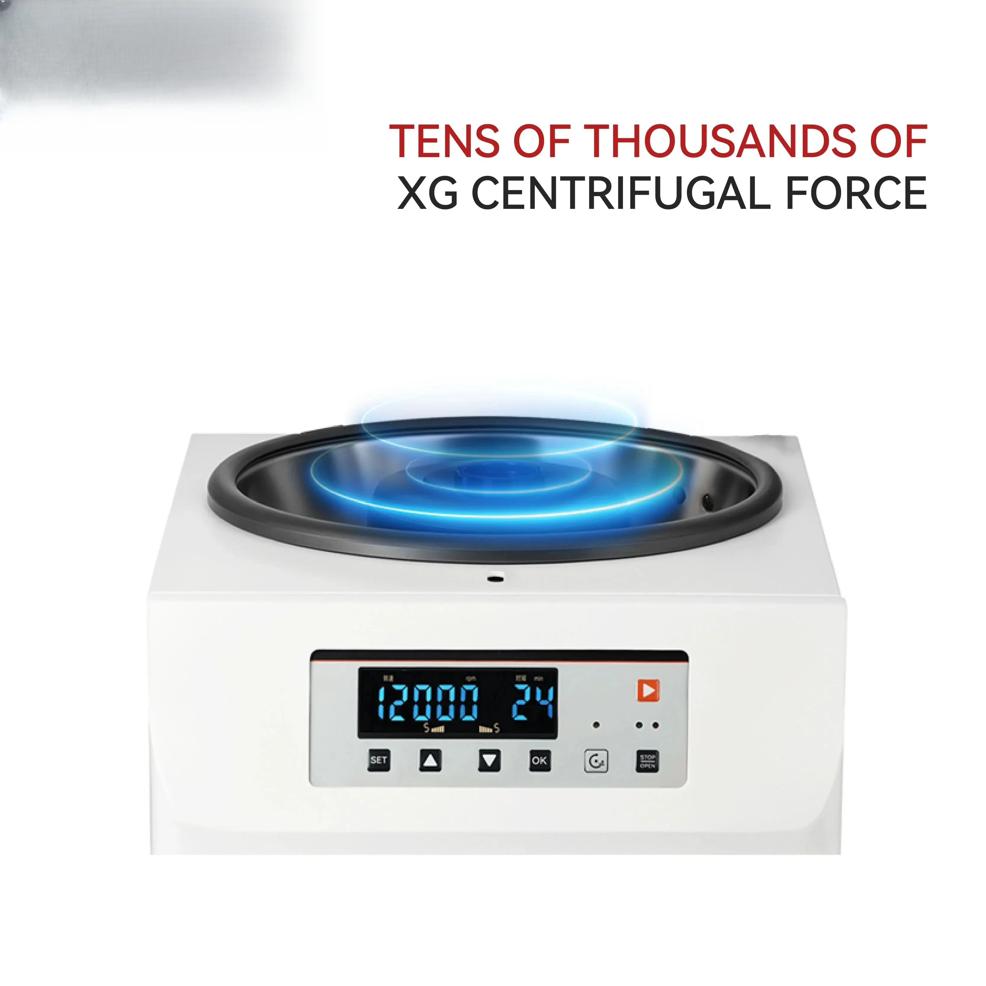 Low Speed Electric Desktop Laboratory Centrifuge for Chemical Applications
