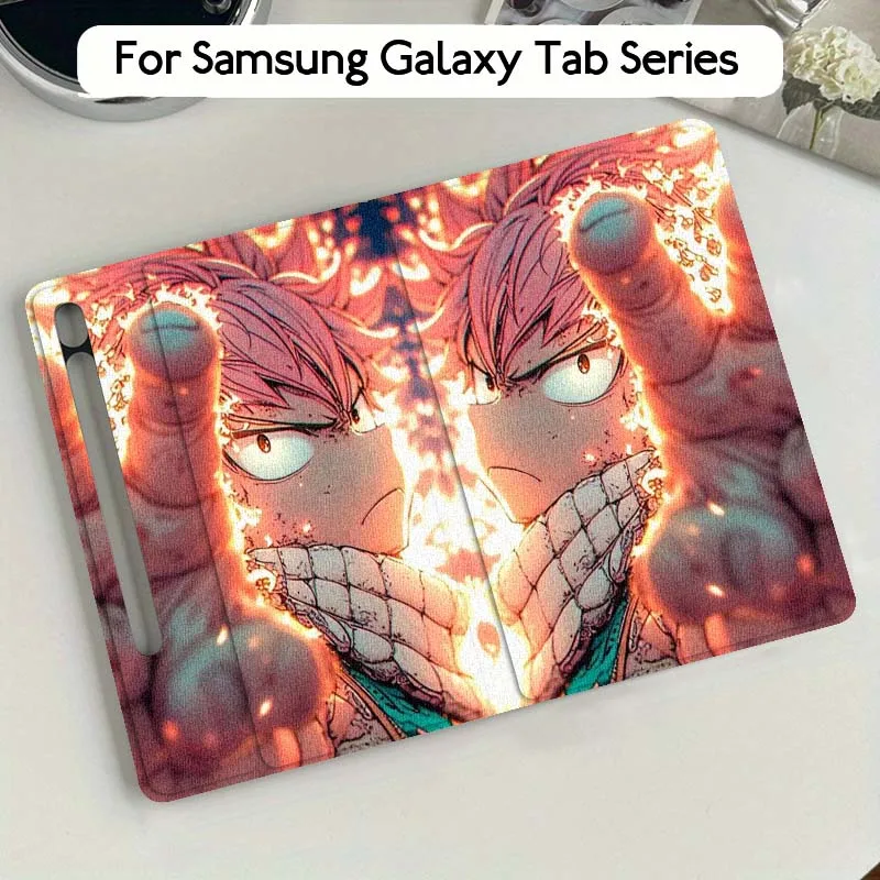 

Fairy Tail Popular Cool Luxury For Samsung Galaxy Tab S9 S10 S6 S7 S8 FE Plus Lite Inch Foldable Cover Tablet Case
