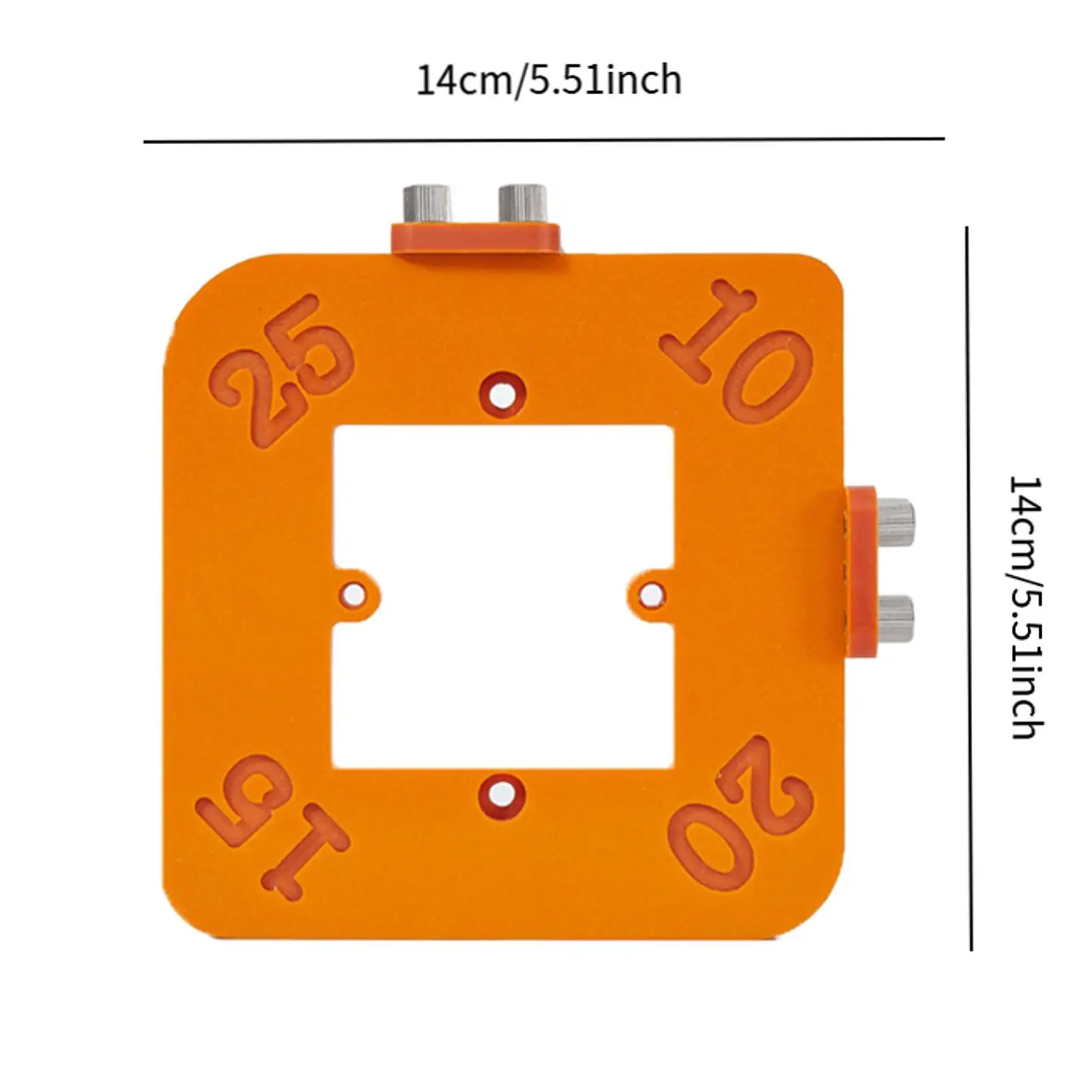 Woodworking Router Corner Radius Template Professional Round Corner Template