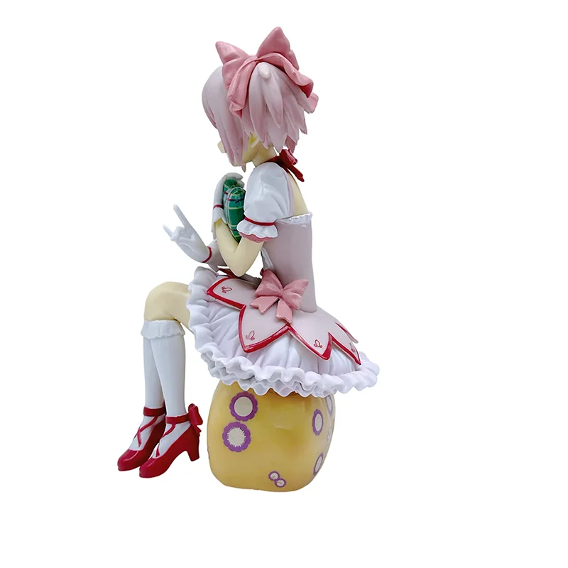 Nova figura de ação puella magi madoka magica anime figura kaname madoka menina mágica modelo decoração estátua bonecas brinquedos presente natal