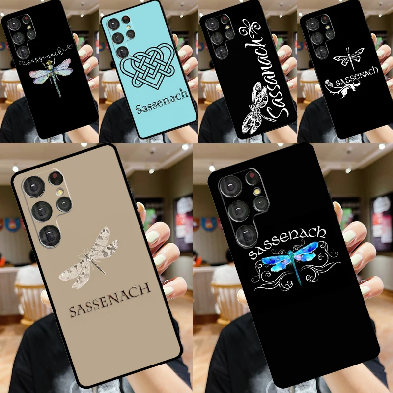 Outlander Sassenach Design Cover For Samsung Galaxy S24 Ultra S22 S23 Plus S20 S21 FE S8 S9 S10 Note 10 20 Ultra Case