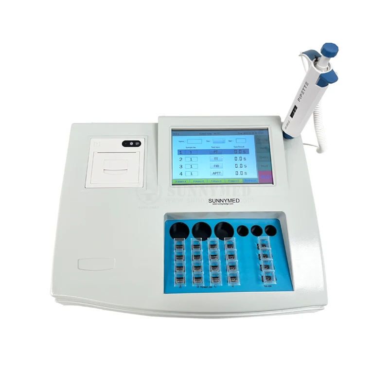 

SY-B032A Hospital Coagulation Analyzer Coagulometer Four Channels Coagulometer Analyzer Price