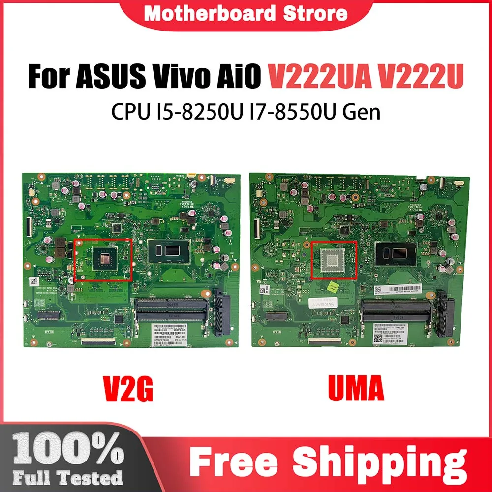 

V222U Motherboard For ASUS Vivo AiO V222UA for All-in-one Machine With I5-8250U I7-8550U CPU Fully Tested