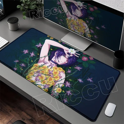 Nuevo papel tapiz fresco motosierra hombre película Reze alfombrilla de ratón impresión HD antideslizante borde de bloqueo grande Oficina estudiante cojín para juegos alfombrilla para ratón