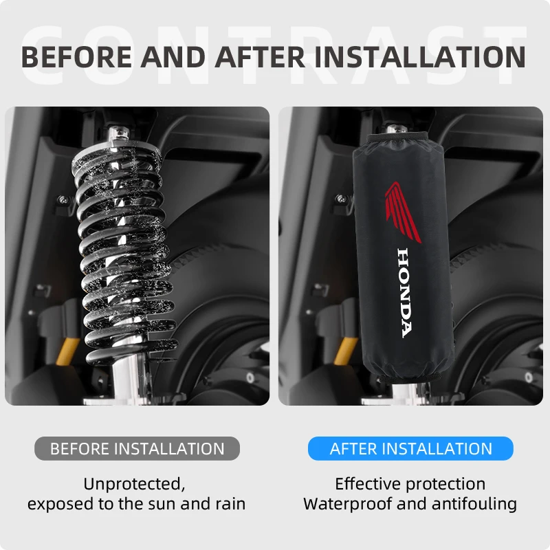 27 سنتيمتر 35 سنتيمتر دراجة نارية مانع الصدمات الخلفي تعليق غطاء للحماية لهوندا CRF CB CR XR CRM CBR 125 250 300 350 400 500 600 #3