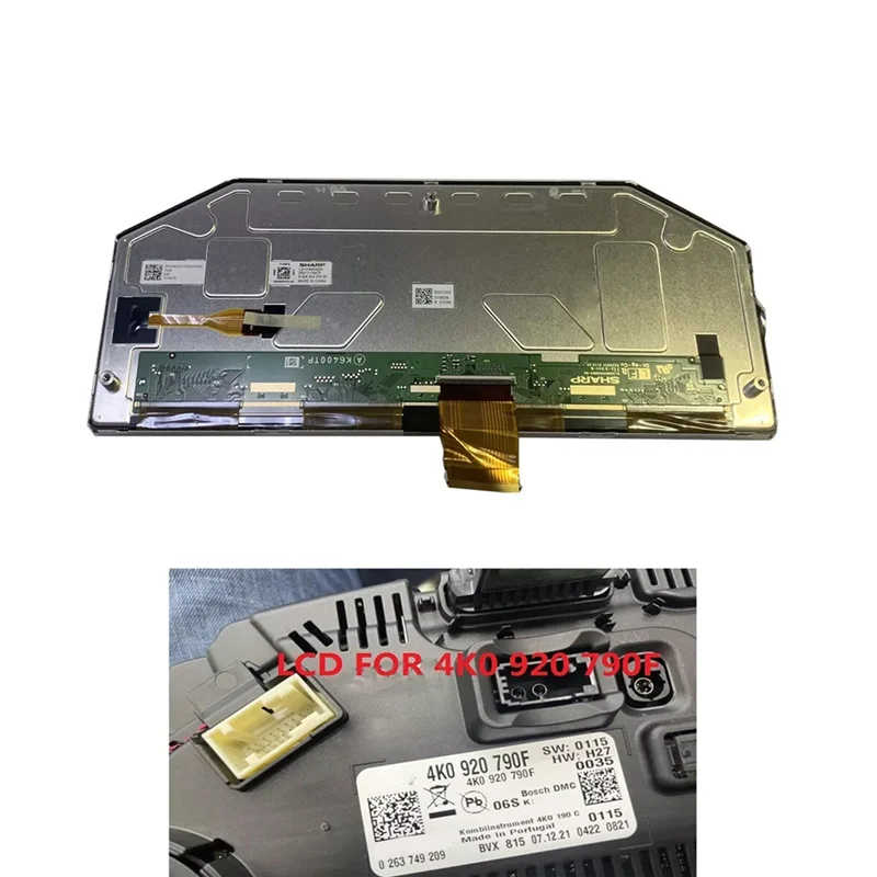 

НОВИНКА-для Q8 Q7 Q5 Q3 A8 A6 A5 A4 12,3-дюймовый ЖК-экран, панель LQ123M5NZ01, замена приборного спидометра