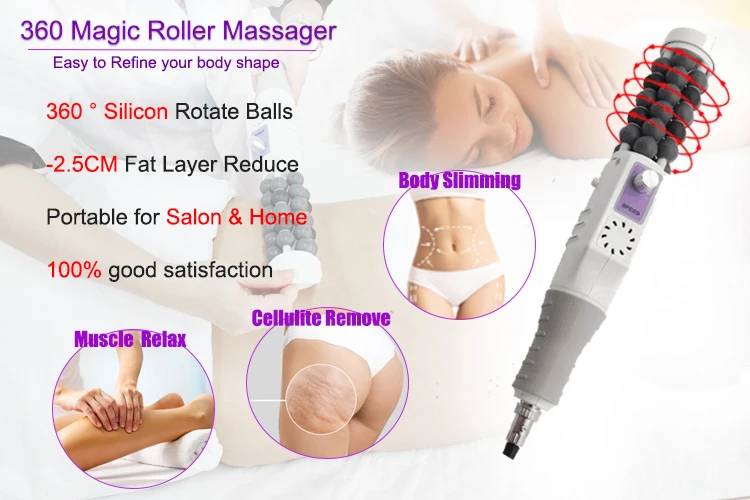 2022 New trend body shape roller machine/lymphatic body roller shaper  muscle relax massage roller anti cellulite