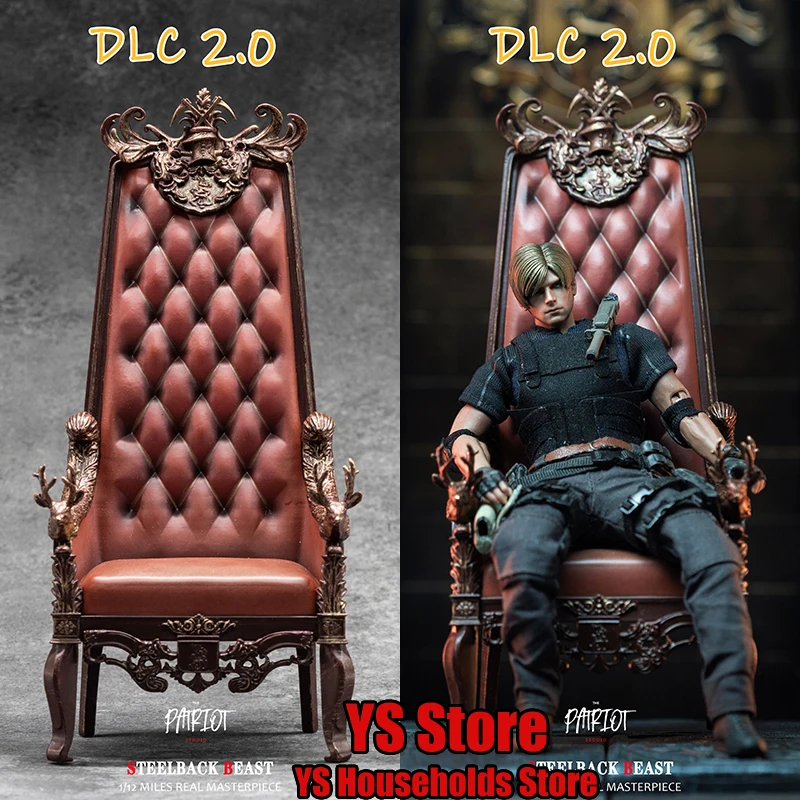 

Миниатюрная модель трона Patriot Studio Steelback Beast в масштабе 1/12, украшение для 6-дюймовой фигурки Леона, аксессуар для сцены.