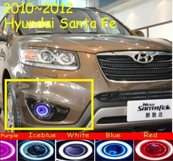 2010~2012 Santa Fe fog light,Tucson,Free ship!halogen,Santa Fe headlight,accent,solaris,sonata,IX45,IX35;Santa Fe day lamp