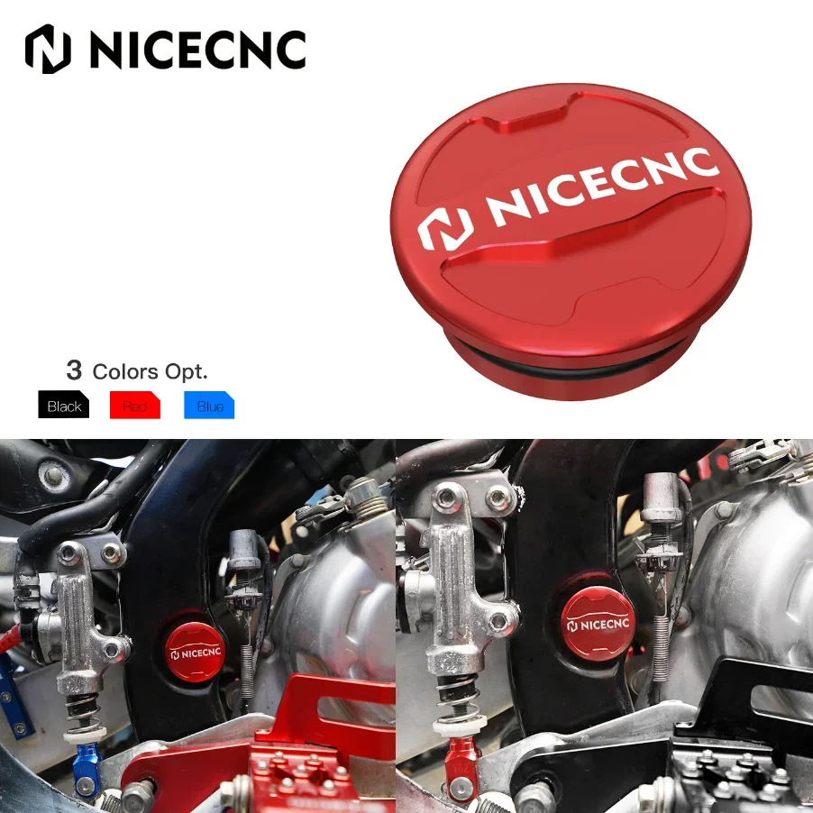 

NiceCNC болт поворотного рычага, нажимная крышка для Yamaha Raptor 700 700R YFM700 YFM700R 2006-2024, крышка рамы, алюминиевая крышка, аксессуары для квадроциклов