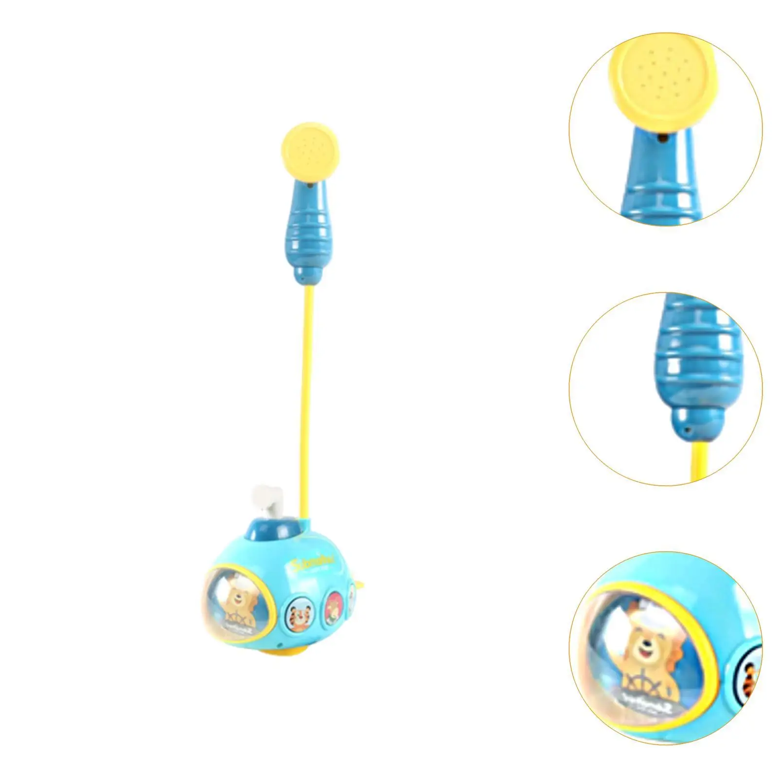 목욕 장난감 휴대용 목욕 시간 사용하기 쉬운 조절 가능한 호스 욕조 액세서리