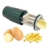 2 Blades  Stainless Steel Electric Potato Chips Cutter French Fries Vegetable Cutting Machine for potatoes other harder fruits