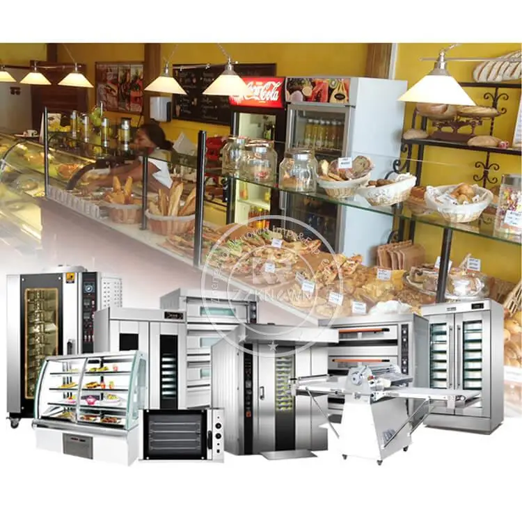 Duty Complete Set of Bakery Equipment Good Prices Commercial