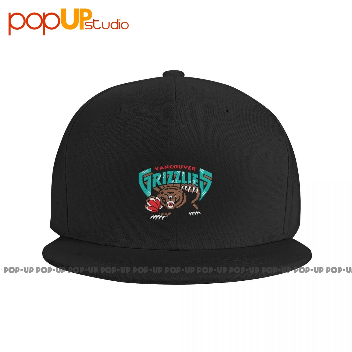 Trendy Vancouver Grizzlies Bear Snapback Cap Novelty Streetwear Baseball Caps