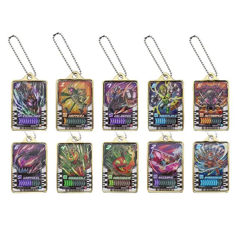 

Bandai Kamen Rider Song Chad Kemi Knight Alchemy Gold Card Pendant, Model Toy, Figurine, Birthday Gift