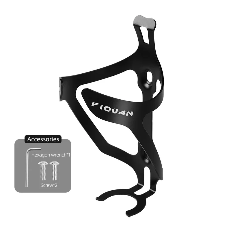 AliExpress ESLNF Aluminum Alloy Road Bicycle Water Bottle Holder Universal Ultralight MTB Bottle Mount High Elastic Cycling Bottle Cage