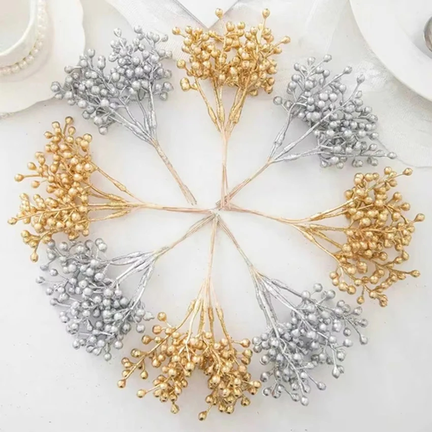 نبات زهرة اصطناعية لغرفة المنزل شجرة عيد الميلاد منتج ديكور الزفاف إكسسوار زفاف عالي الجودة هدية عيد ميلاد حلية