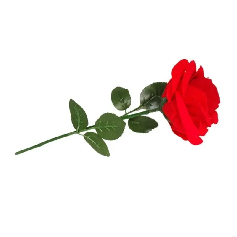 

Fashionable Rose Shaped Rings Storage Box for Engagements And Special Celebrations Daily Use Home Organization