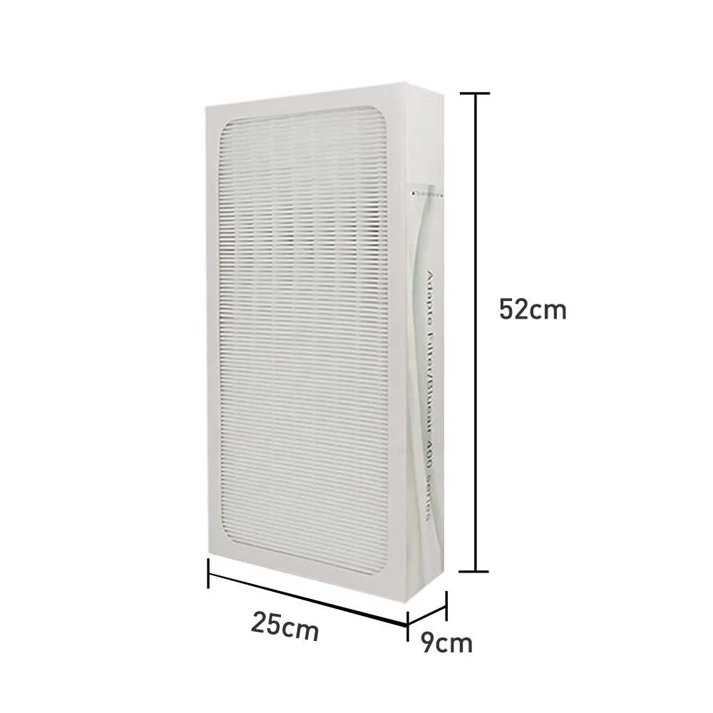 Air Purifier Filter HEPA Activated Carbon Composite Filter For Blueair 401/402/403/410E/450E 520*250*90MM