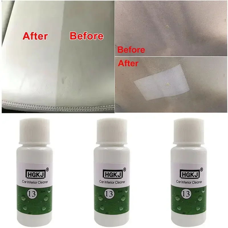 HGKJ-13 20ML Car Seat Interior Cleaner High Concentrated Foam Agent Solution Car Interior Cleaning Solution