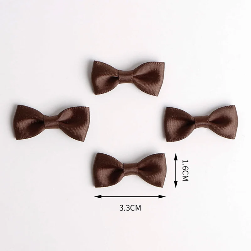 50Pcs present bow Ribbon Bows For Christmas Bows Gift Craft Wedding Party Sewing DIY Decorations