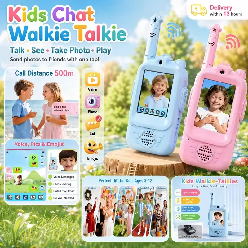2PC เครื่องส่งรับวิทยุสำหรับเด - Kids Education And Recreation บทวิจารณ์และราคา