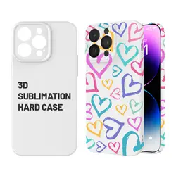 TuoLi Single Hard Sublimation Blank Mobile Cell Phone Cover Case 3D Vaccume Machine High Quality Shock Proof