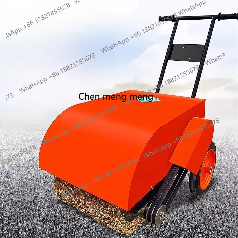 Electric multi-functional grinding, polishing and rust removal machine, hand-pushed iron plate channel steel tile renovation