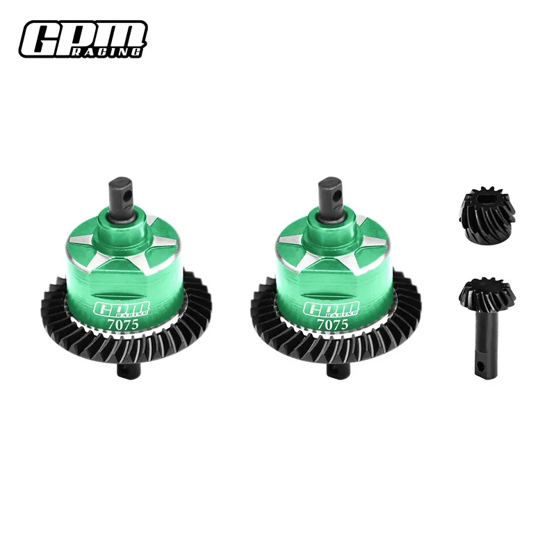 

GPM Carbon Steel + 7075 Aluminum Front&Rear Complete Diffs For TRAXXAS Slash 1/10 4X4 XO-011/7 Jato 4S Ford Rustler