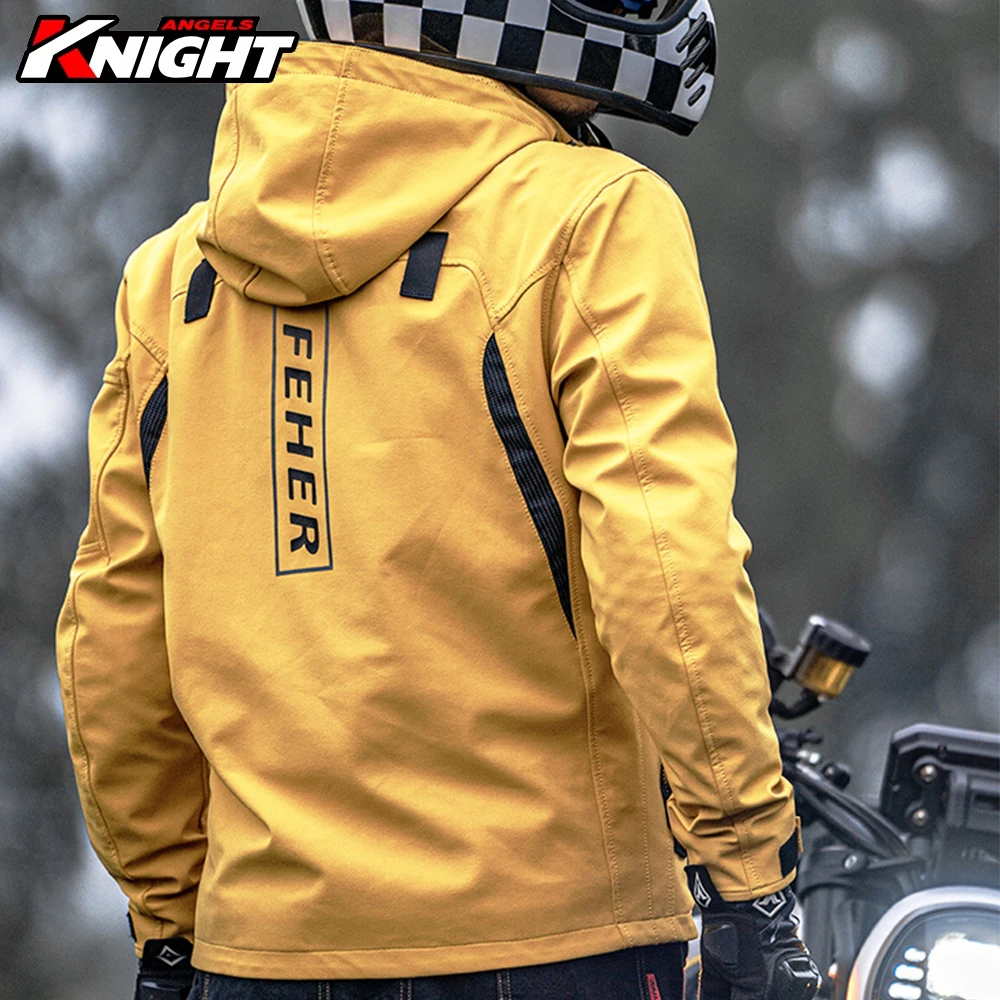 

Motorcycle Jacket Men Women Waterproof Motocross Riding Clothing Cold-proof Motorbike Jacket CE Protective Gear Size S-7XL