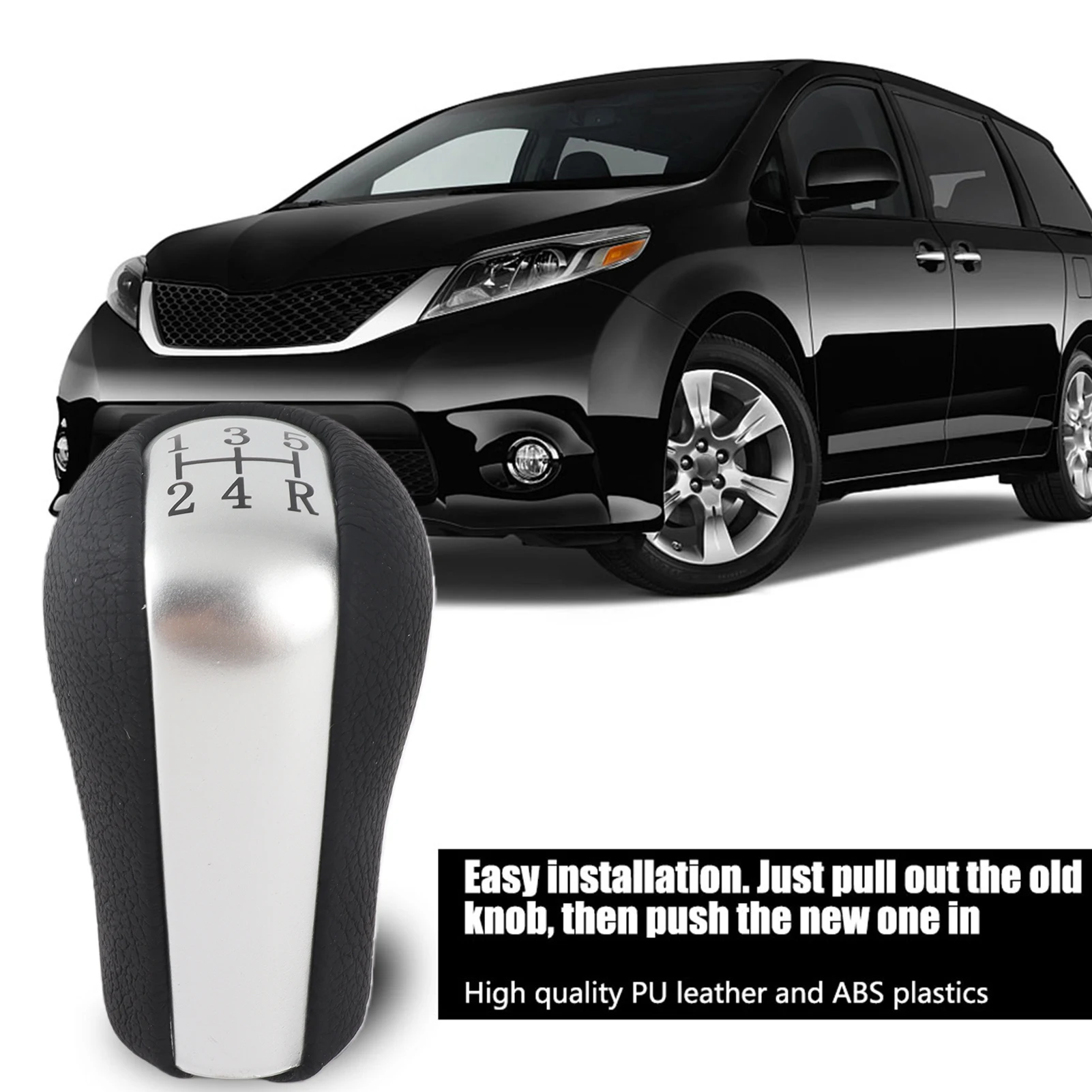 Speed Lever 5 Speed Lever Gear Stick Shift Knob for  Verso  Avensis Car 1992‑2009 Gear Stick