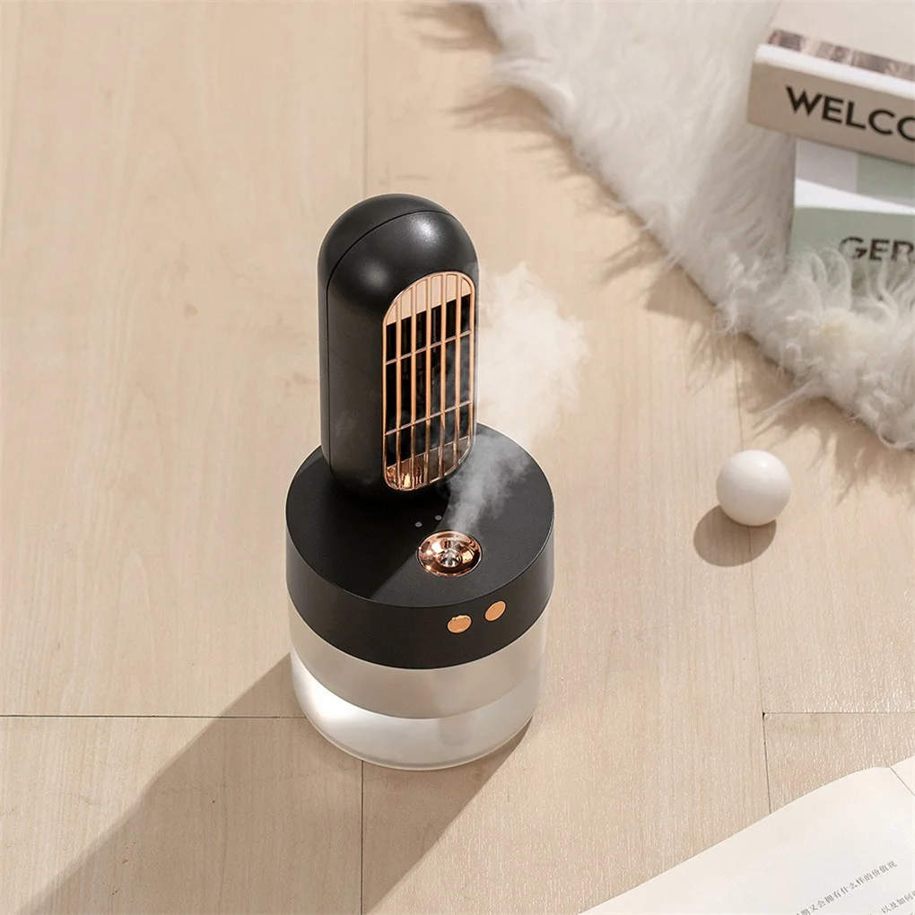 Water Mist Spray Fan Charging Shaking  Humidifier Spray Cooling