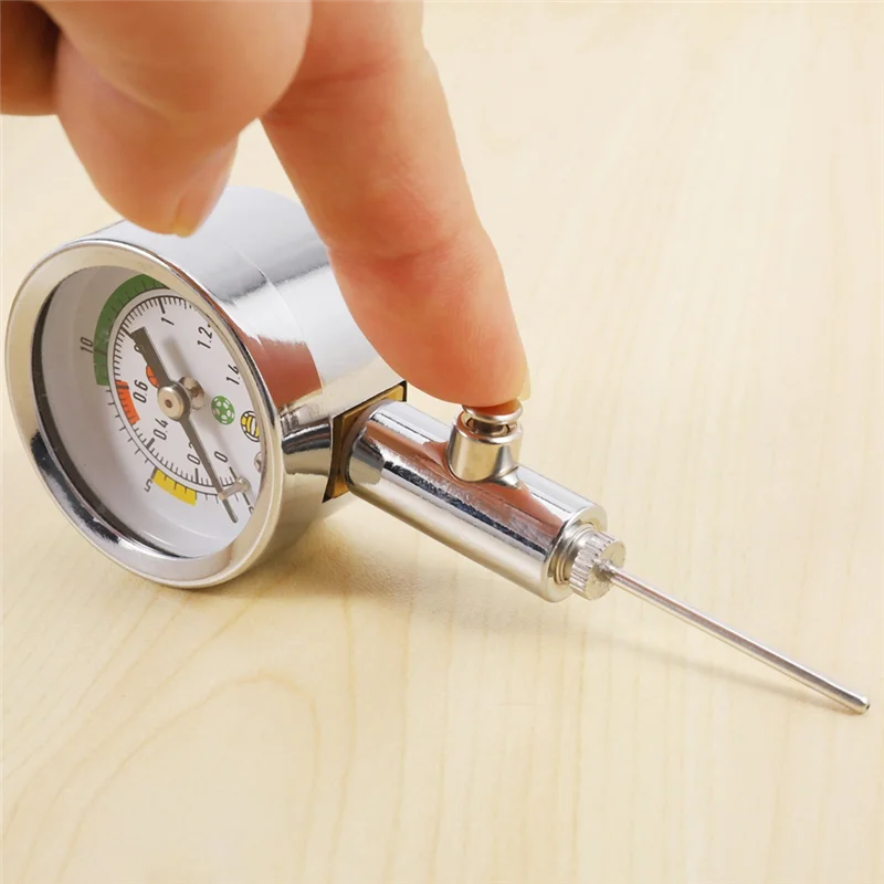 B93B-6X Ball Pressure Gauge Ball Pressure Measuring Tool Basketball Football Volleyball Barometer